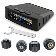 Solar Tyre Pressure LCD Car