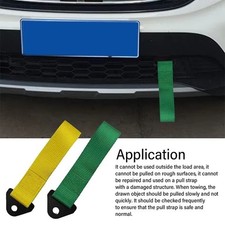 Car Tow Towing Strap Rope Belt