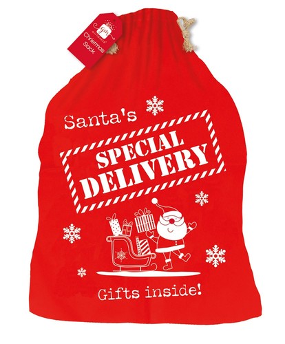 Large christmas santa sack - santa,