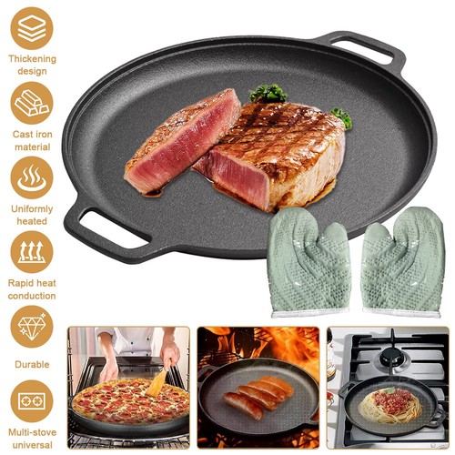 Cast iron griddle - griddle, grill