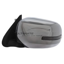 Wing Door Mirror Mitsubishi L200 2015-2020 Power Folding Passenger Side Left