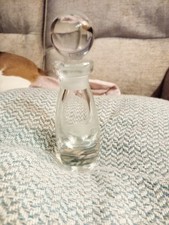 Small Cut Glass Decanter with