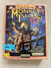 Monkey Island 2 - LeChuck's Revenge - Commodore Amiga Big Box - Collectable VGC