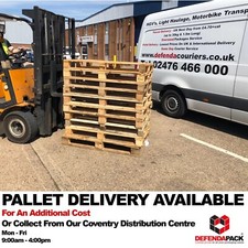 5 Used STANDARD Wooden Pallets Stamped ISPM 15 1200mm x 1000mm DRY STORED