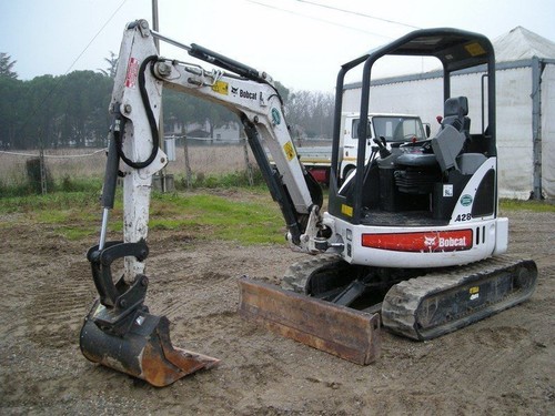Bobcat 428 mini digger - bobcat,
