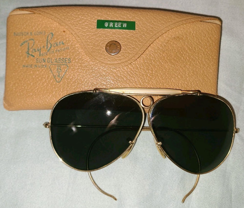 Vtg ray ban green - b&l,