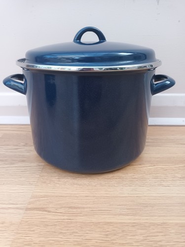 Vtg judge large blue - , enamel