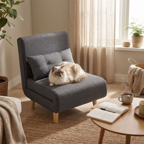 Folding sofa bed chair - 3,