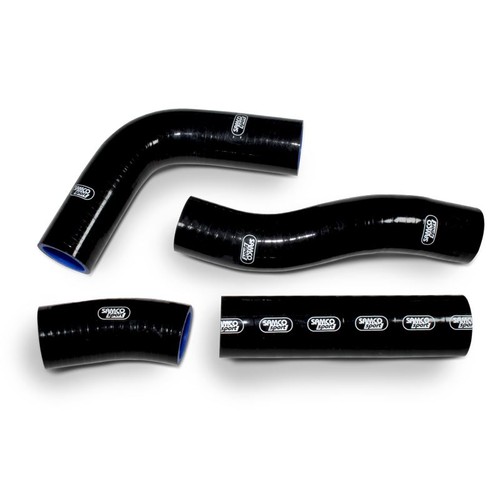Black samco silicon rad hoses - samco,