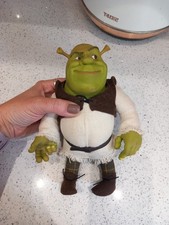Shrek Mcfarlane Plush With Hard Head And Hands