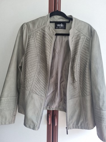 Wallis beige grey biker - beige/grey,