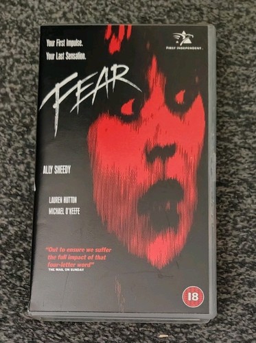 Fear vhs video - vhs,