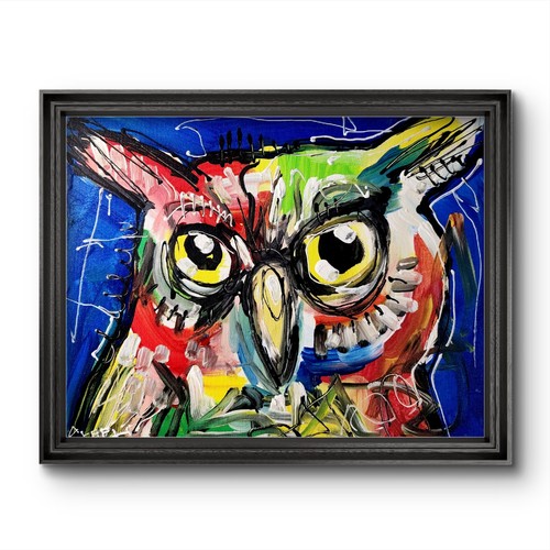 Aleph hand painted - hand,
