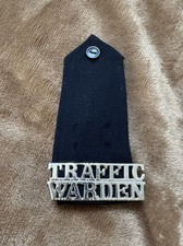 Traffic Warden Epaulette Badge