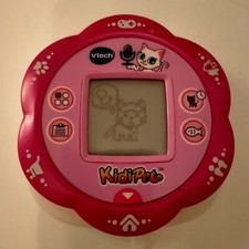 Vtech Kidipet Cat Kitten virtual pet LCD game Pink Case like Tamagotchi