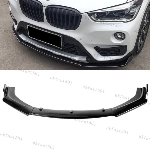 Gloss black front bumper - gloss,