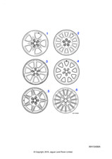 Jaguar Genuine Alloy Road Wheel Spare Part For X-Type 2001-2010 Classic C2S46849
