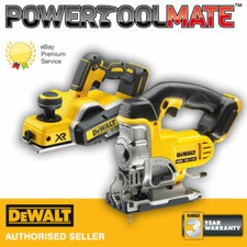 DeWalt DCS331N 18V XR Jigsaw & DeWalt DCP580N 18V XR Brushless Planer