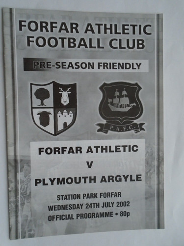 Forfar athletic plymouth - athletic,