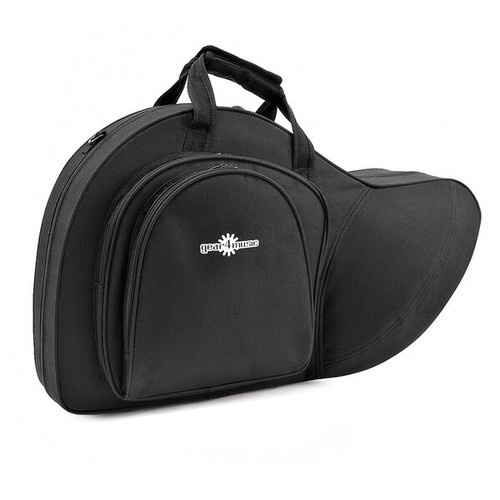French horn case with - horn,