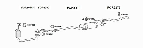 Euroflo exhaust system - system, for