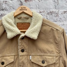 Levis Jacket Mens Medium Beige