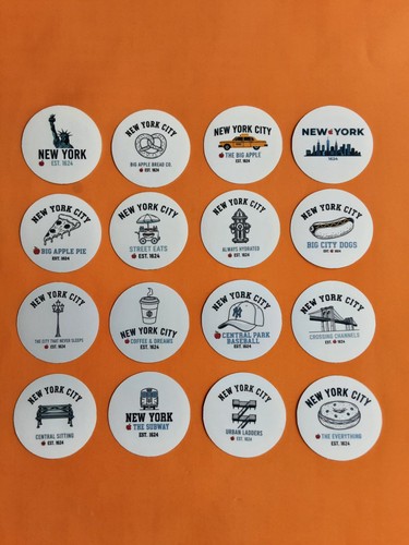 New york city icons - new,