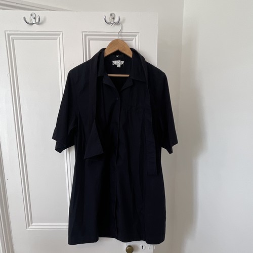 Cos women navy cotton shirt - cos,