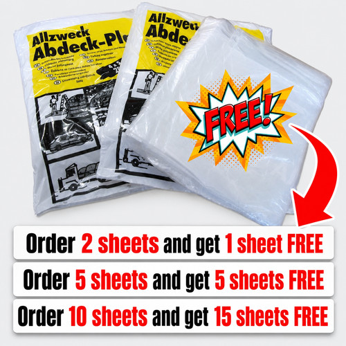 Dust sheet large - dust,