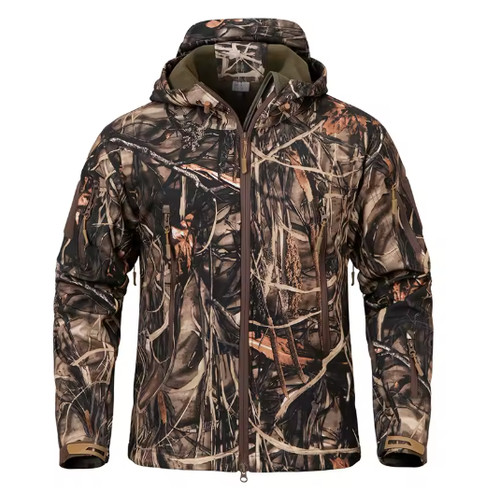 Men camo soft shell - camo,