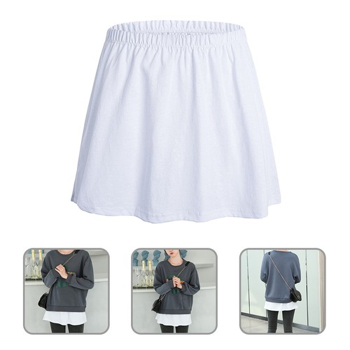 Fake hem skirt women - fake, faux