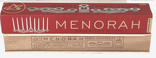 Kikkerland menorah holds - kikkerland, 9