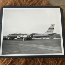 1961 QANTAS BOEING 707 138B Winton  VINTAGE ORIGINAL Official PHOTO AUSTRALIA 