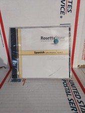Rosetta Stone Spanish Latin America Level 2 CD NEW SEALED - #185