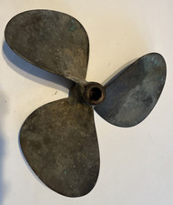 Antique Brass 3 Blade Boat