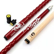 CUESOUL 58 21oz Maple Pool Cue Stick 13mm tips Very Nice Grip with Joint Protect