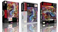 Turtles 4 SNES Game Case Box +