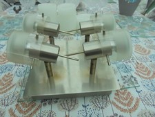 4 Way Ceiling LED Flush Spot Light Kitchen/Lounge Fitting GU10 Bulbs Max 50 Watt