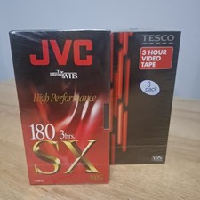 4 VHS Blank Video Tapes