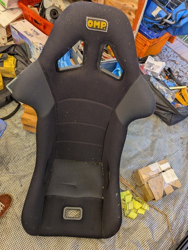 Omp fibreglass bucket seat - omp,