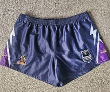 Vintage Team NRL Melbourne Storm Shorts Size 2XL Australia Rugby Telstra