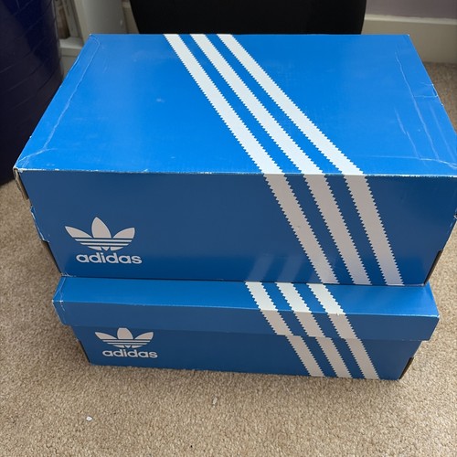Adidas trefoil blue trainers - adidas,