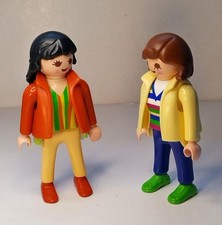 Playmobil    Preowned Figures - Lady / Woman x 2  -  House / City Life Sets