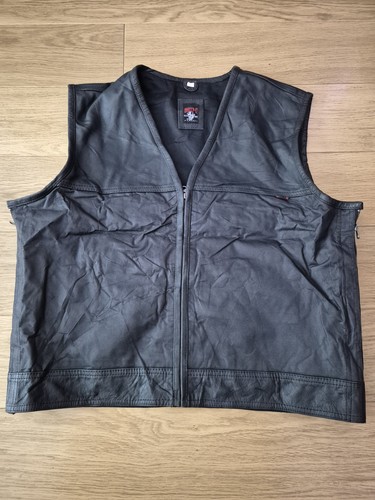 Dirty black leather - 12,