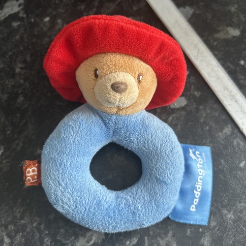 Paddington bear rattle - bear,