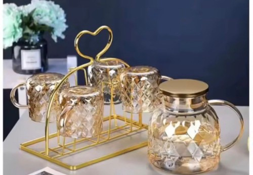 Modern glass tea water set - ,