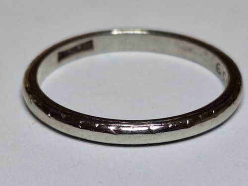 Platinum wedding band - wedding,