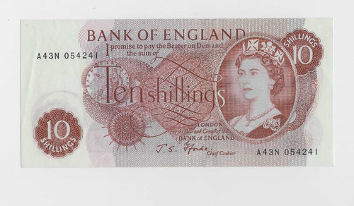 1967 bank england ten - ,