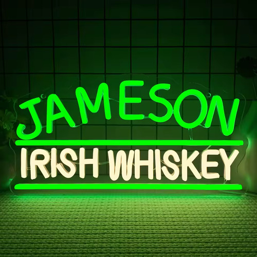 Jameson ireland whiskey neon - jameson,