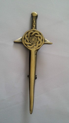 Scottish kilt pin antique - scottish,